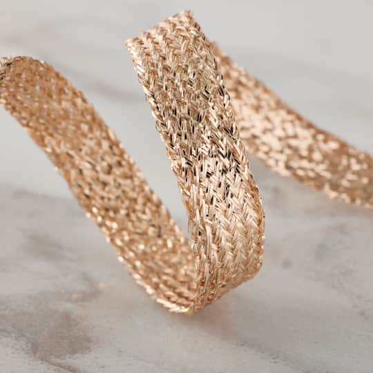 3/8" x 5yd. Gold Metallic Ribbon by Celebrate It® Classic
